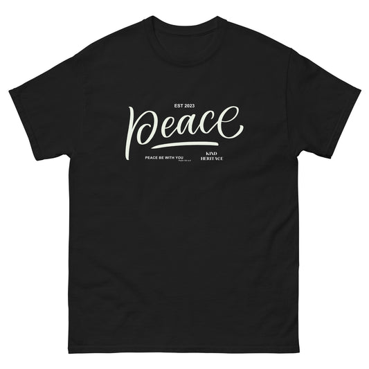 Peace T-shirt Men's Unisex Classic T-shirt | Christian T-shirt Gift Christian Clothing Brand