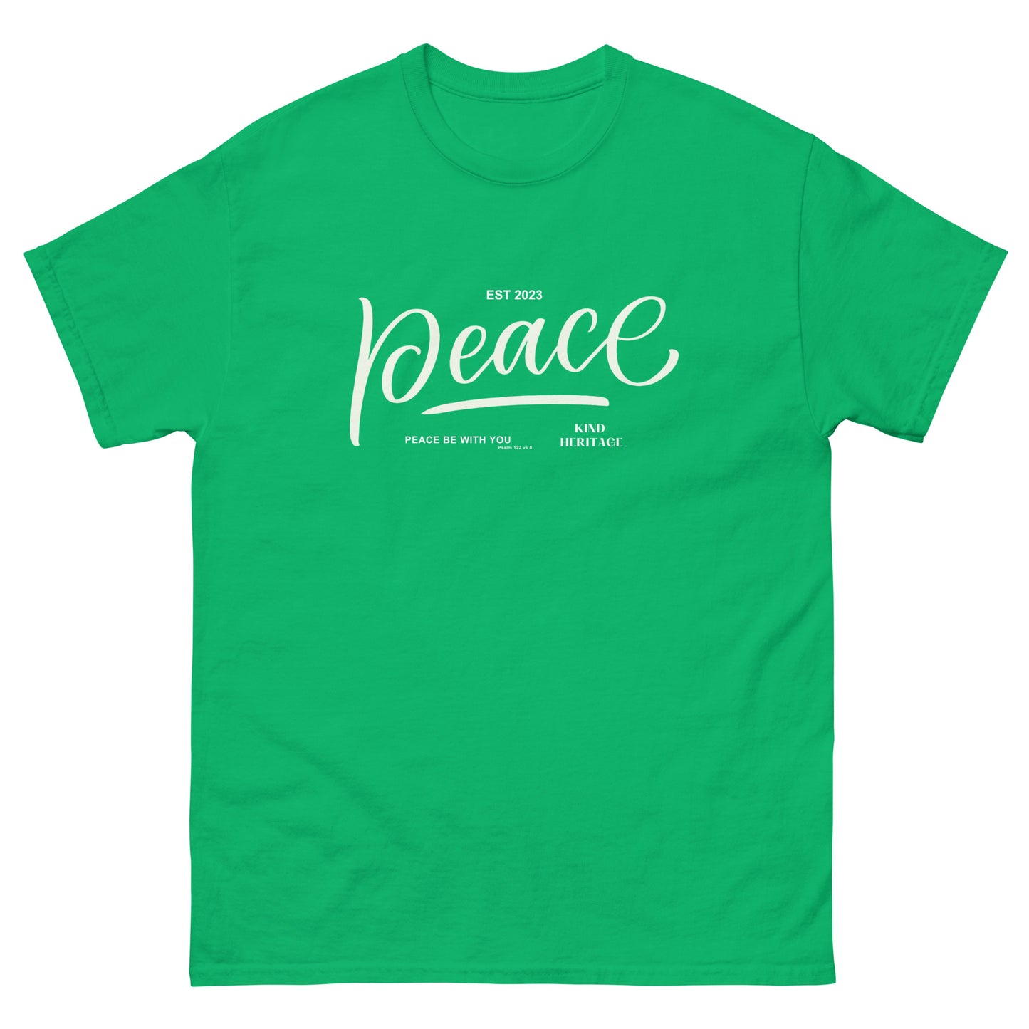 Peace T-shirt Men's Unisex Classic T-shirt | Christian T-shirt Gift Christian Clothing Brand