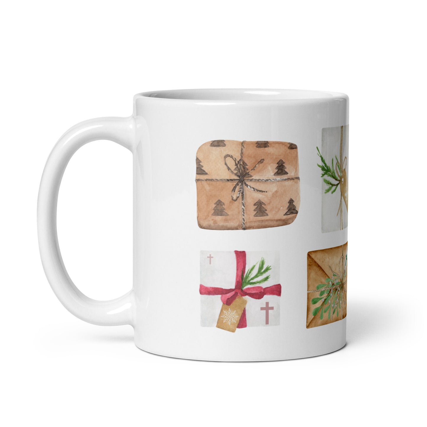 Christmas Gift Christian Coffee Mug White Glossy Mug