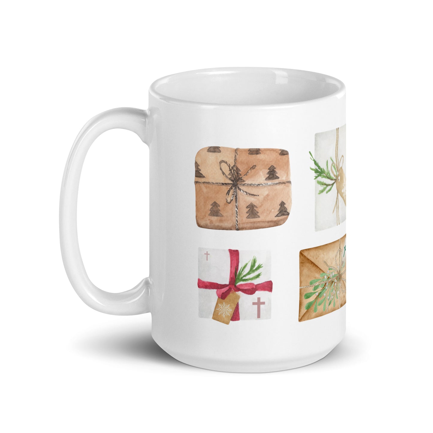 Christmas Gift Christian Coffee Mug White Glossy Mug