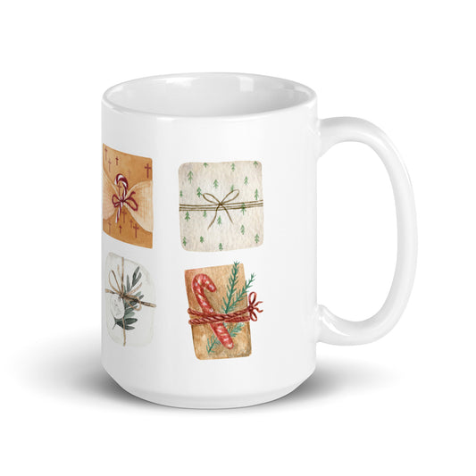 Christmas Gift Christian Coffee Mug White Glossy Mug